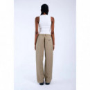 DR DENIM Vaqueros Mujer Pantalones Dr. Denim Hill Khaki