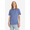 Polos Polo Levi's® de Hombre Slim Housemark Coastal Fjord  LEVI'S