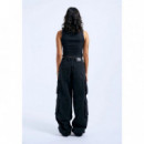 DR DENIM camisetas mujer Top Dr. Denim Ainslee Off Black