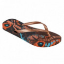 Chanclas Animal Print Iii Fem de IPANEMA