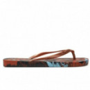 Chanclas Animal Print Iii Fem de IPANEMA