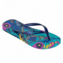 Chanclas Animal Print Iii Fem de IPANEMA
