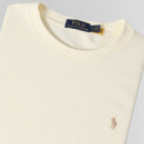 LSCNM1 Long Sleeve Sweatshirt Cream  RALPH LAUREN