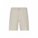 Bermudas !SOLID Aurelius Oatmeal