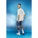 Bermudas de Hombre !SOLID Elmo Lt Owen Middle Blue Denim