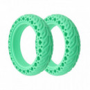 Rueda Maciza Perforada Colores  VARIAS