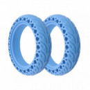 Rueda Maciza Perforada Colores  VARIAS