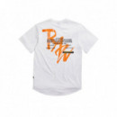 G-STAR RAW DENIM Camisetas Hombre Camiseta G-star Black Graphic Lash White