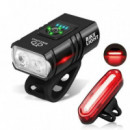 Kit Luz Led USB Delantero 1000 Lumenes Trasero 160 Lumenes  VARIAS