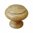 Pomo de 35 Roble Laca Natural