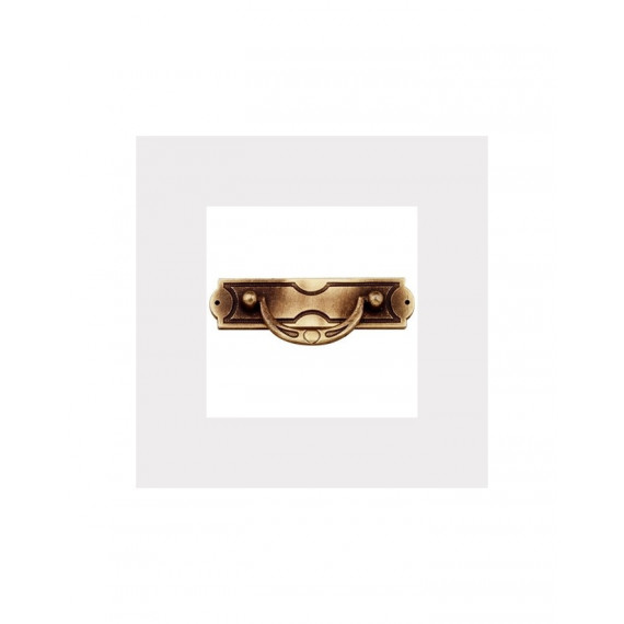 Asa Placa 107MM Cuero Mate