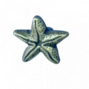 Pomo Estrella de Mar Aluminio Envejecido