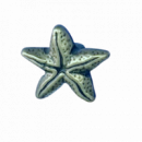 Pomo Estrella de Mar Aluminio Envejecido