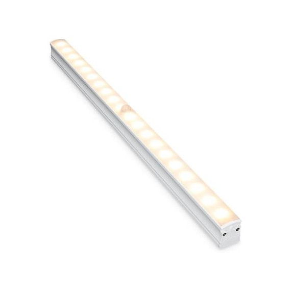 KSIX Tubo Led con Sensor Movimiento 33CM 80 LUMENES,0.9W,4000K a Pilas Grace