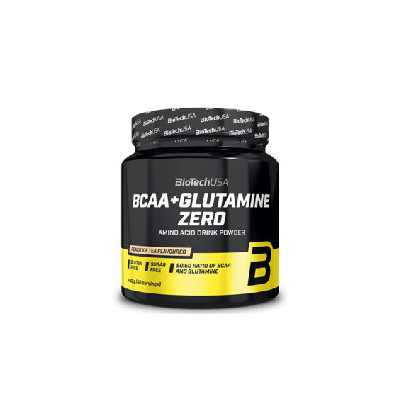 Bcaa + Glutamine Zero Biotechusa - 480GR  BIOTECH USA