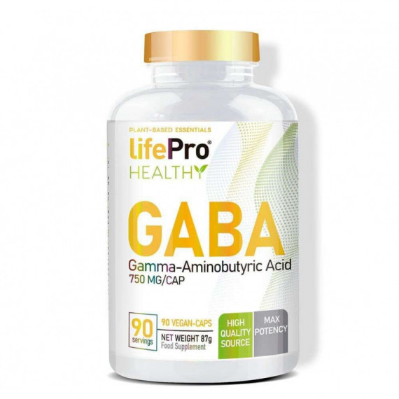 Gaba 750MG LIFE PRO - 90 Veggie Caps