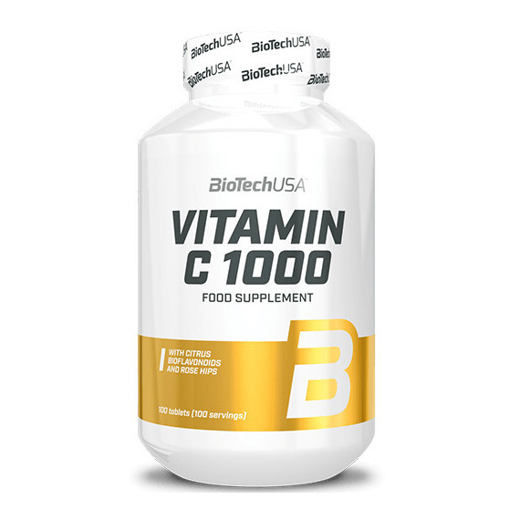 Vitamin C 1000 Biotechusa - 250 Tabs  BIOTECH USA