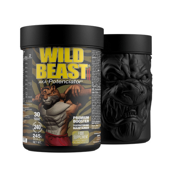 New! Wild Beast Ii® ZOOMAD LABS - 240 Caps