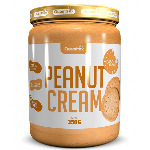 Crema de Cacahuete & Galletas QUAMTRAX - 250GR
