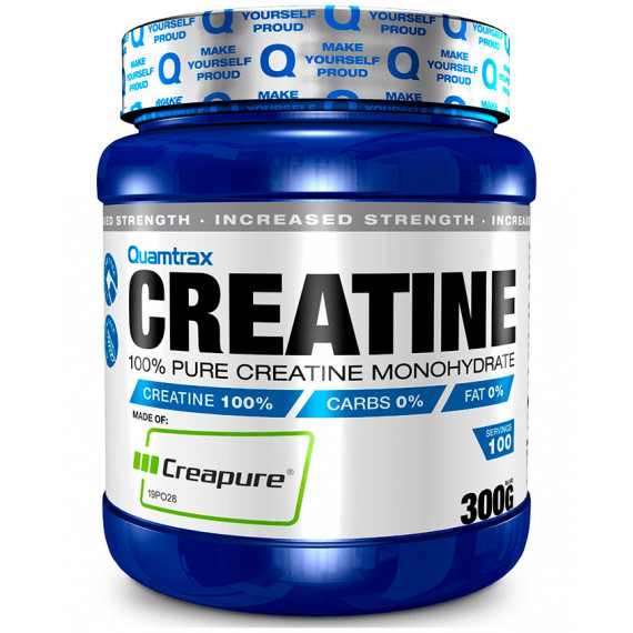Creatine Creapure Nuevo Formato QUAMTRAX - 300 Gr