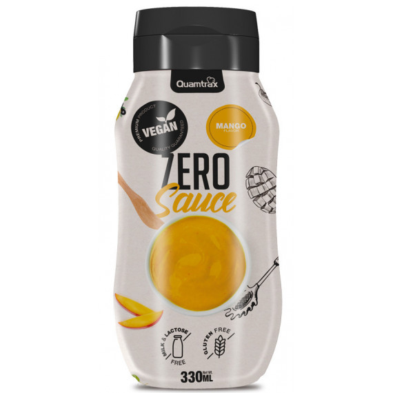 Sirope de Mango Zero QUAMTRAX - 330 Ml