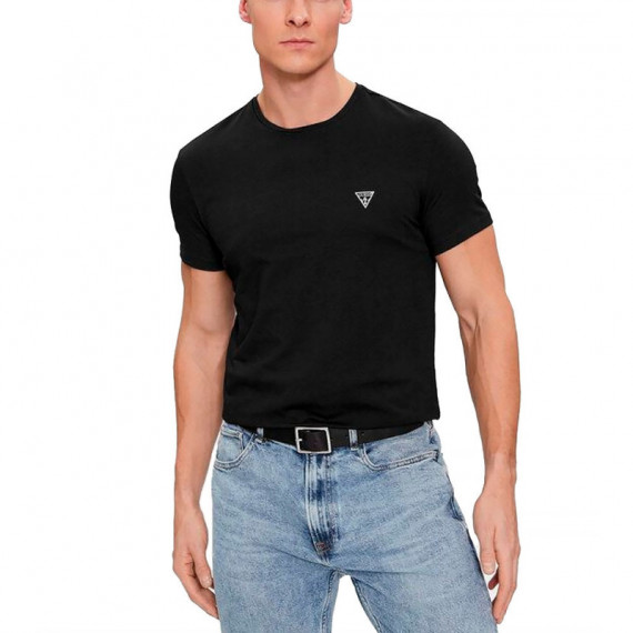 Camiseta Caleb Hero Crew Neck  GUESS