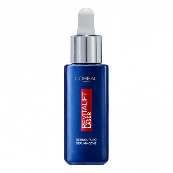 L'OREAL Revitalift Laser X3 Serum Noche Retinol Puro Arrugas Profundas, 30ML