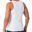 Camiseta de Tirantes Caleb Hero Tank Optic White  GUESS