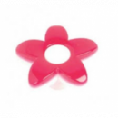 Flor Metacrilato Rojo Blanco 652RJ