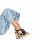 XTI Sandalias Negras 142839-NEGRO