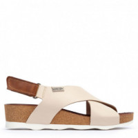 PIKOLINOS Sandalias Mahon Beiges W9E-0912-MARFIL