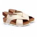 PIKOLINOS Sandalias Mahon Beiges W9E-0912-MARFIL