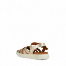 GEOX Sandalias Xand Oro D35PAB 000CF-C2012