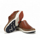 FLUCHOS Mocasines Marrones F1985-KODIAK CUERO+COM2