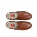 FLUCHOS Mocasines Marrones F1985-KODIAK CUERO+COM2