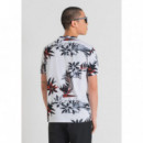 Camiseta ANTONY MORATO Blanca Estampado Floral
