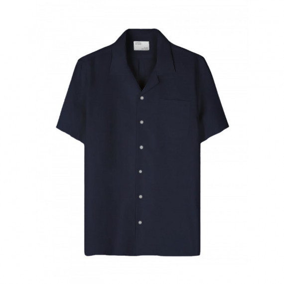 Camisas Camisa COLORFUL STANDARD Lino Navy Blue
