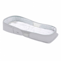 Cuna. Cama de Viaje+bolsa 2EN1 Bear Gris  KIKA BOO