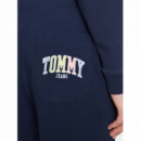 Bermuda TOMMY JEANS College Azul Marina