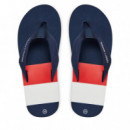 Stripes Flip Flop Blue  TOMMY HILFIGER