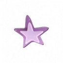 Pomo Estrella Morado Metacromo  Serigrafia   60X55MM