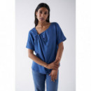 Blusas y Camisas Blusa SALSA JEANS Lightdenim con Detalle Nudo