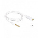 DELOCK Cable Extensor Audio Jack 3.5MM M, H 1 Mtr Iphone