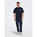 Pantalones ONLY&SONS Cargo Cam Dress Blues