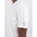 Camisetas Hombre Camiseta REPLAY de Punto con Estampado