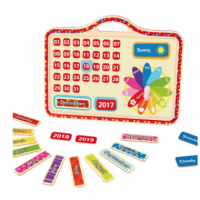 My Calendar Board (versión en Inglés)  ANDREU TOYS