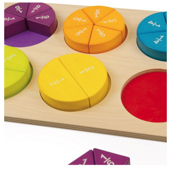 PUZZLE PARA APRENDER FRACCIONES