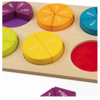 Puzzle para Aprender Fracciones  ANDREU TOYS