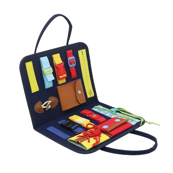 Libro de Tela de Cierres y Habilidades  ANDREU TOYS