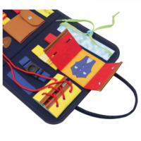 Libro de Tela de Cierres y Habilidades  ANDREU TOYS